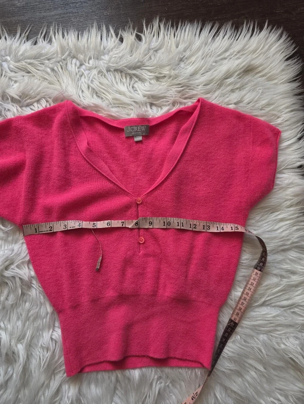 J crew Featherweight cashmere V-neck T-shirt
